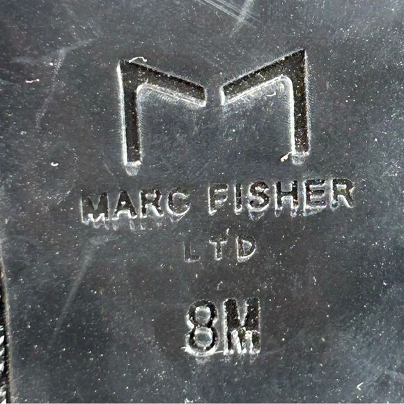 Marc Fisher Yarita Brown Suede Leather Pointed Ankle Booties Women’s Size 8 M - Picture 9 of 10